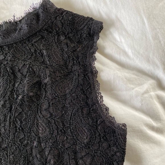 Sexy GUESS Fitted Black Lace Dress - Picture 12 of 12